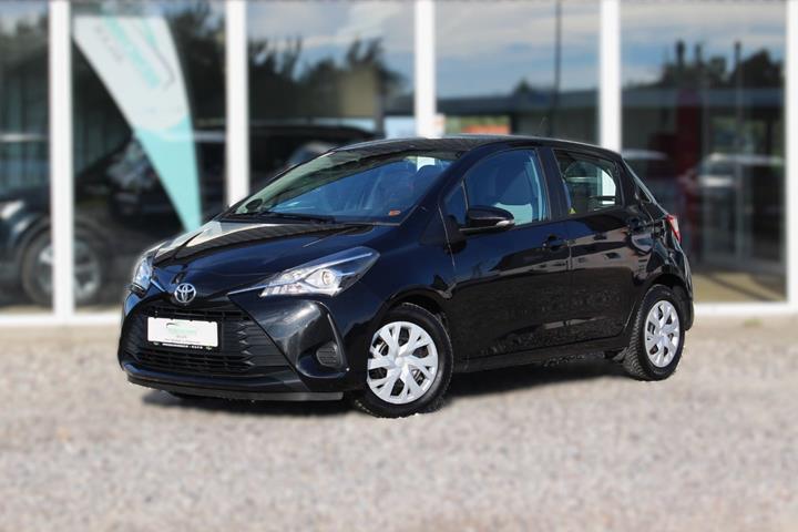 Sort Toyota Yaris fra 2017