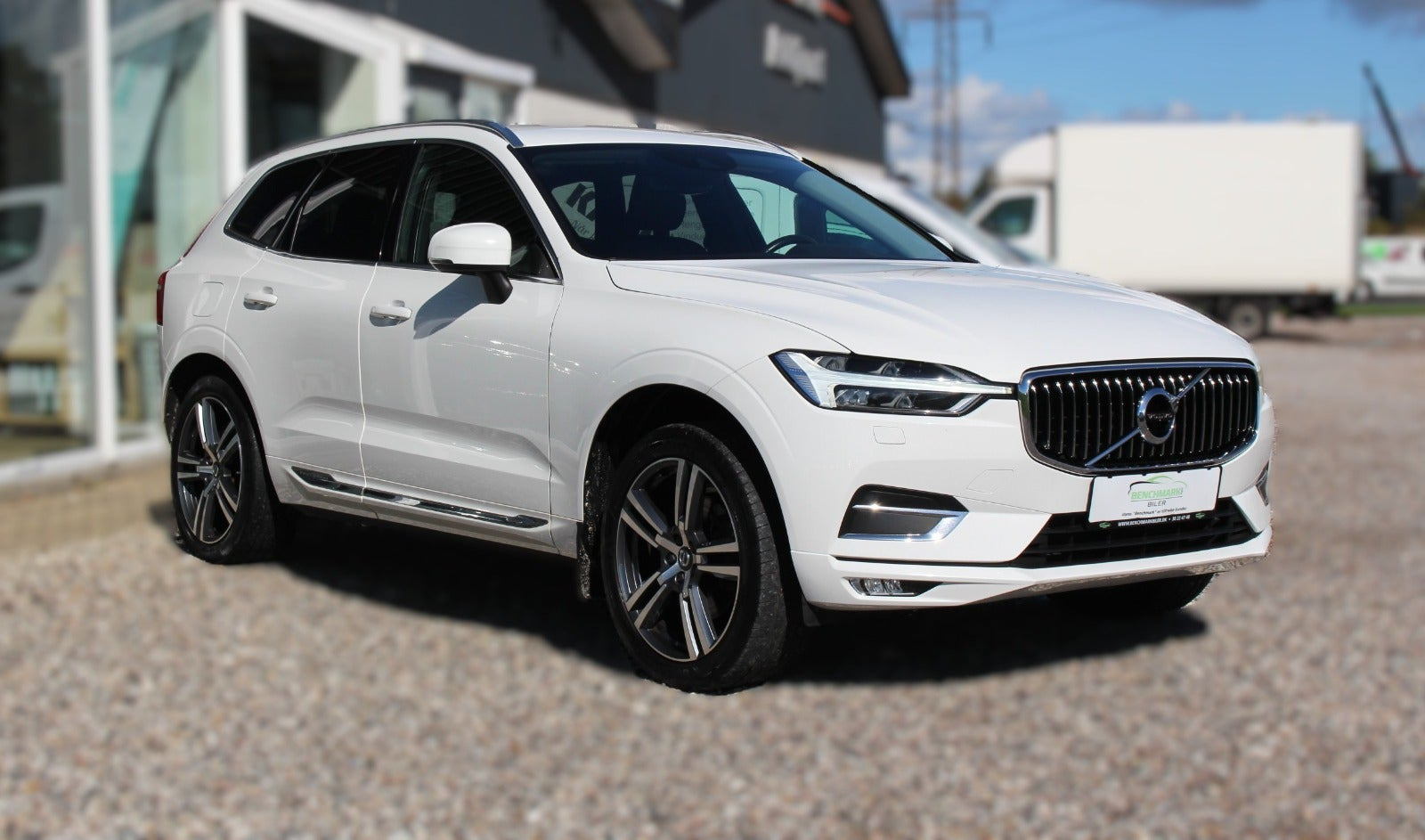 Hvid Volvo XC60 fra 2018