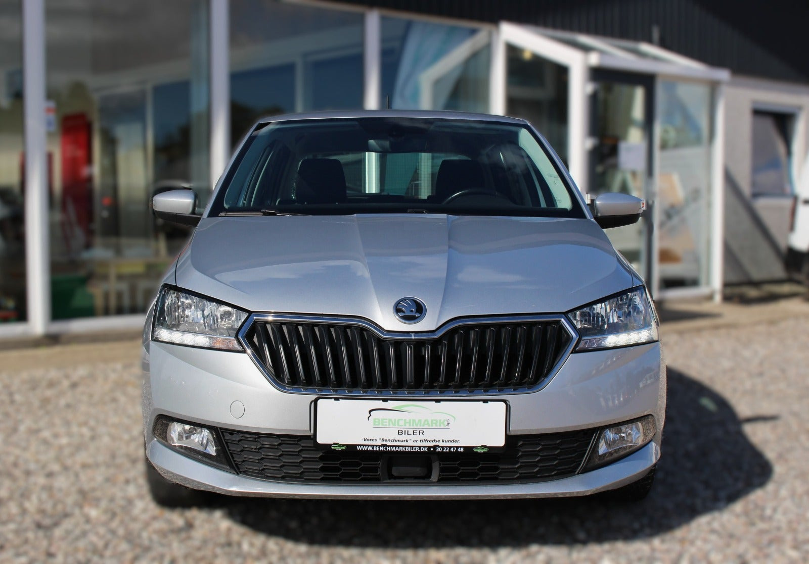 Sølv Skoda Fabia fra 2019