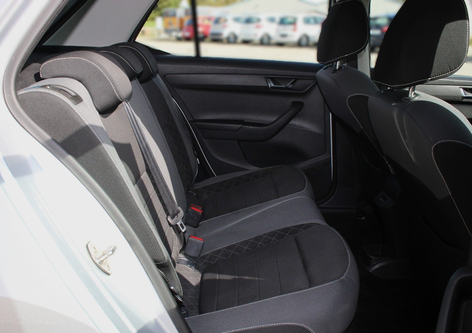 Sølv Skoda Fabia fra 2019