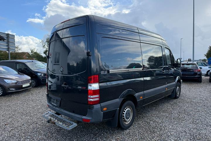 Sort Mercedes Sprinter 219 fra 2013