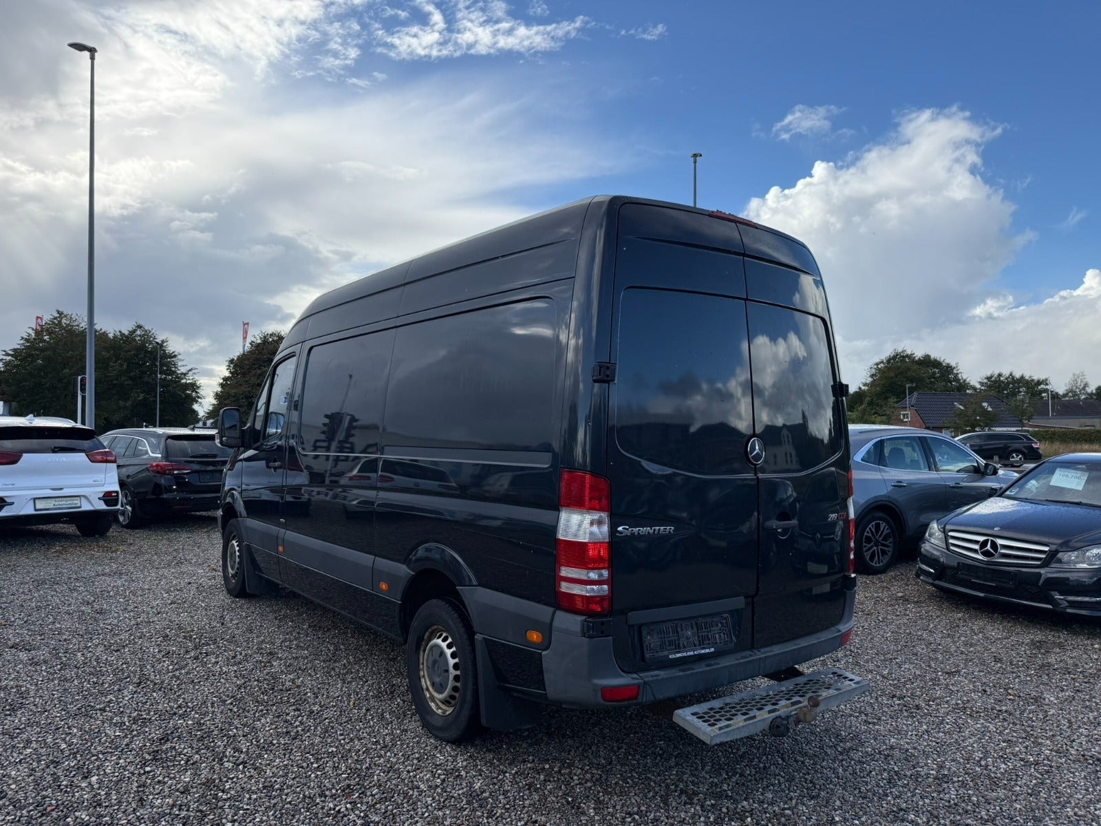 Sort Mercedes Sprinter 219 fra 2013