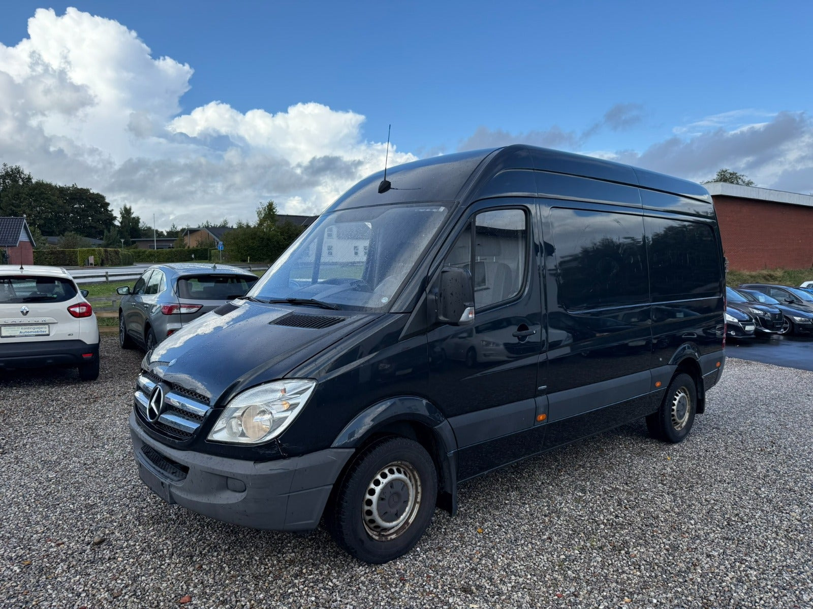 Sort Mercedes Sprinter 219 fra 2013
