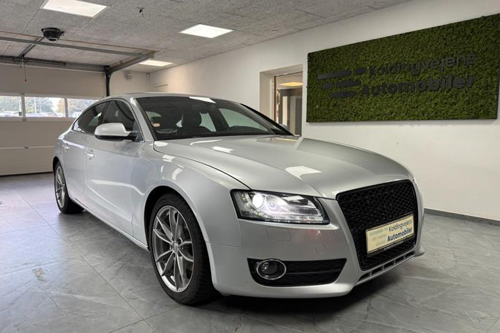 Sort Audi A5 fra 2011