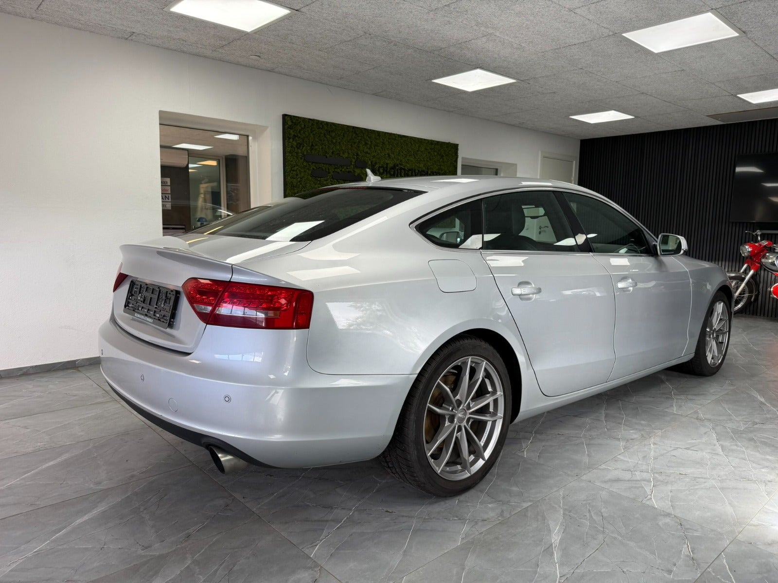 Sort Audi A5 fra 2011