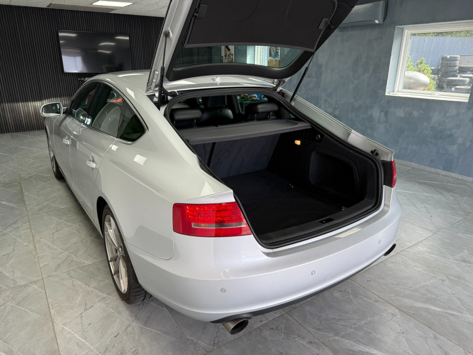 Sort Audi A5 fra 2011
