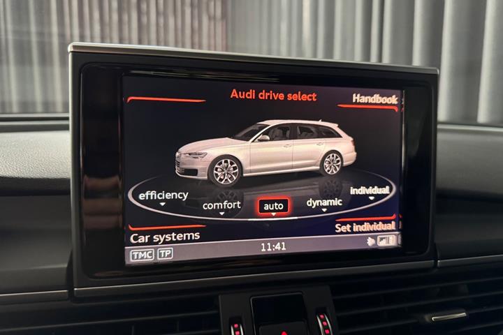 Sort Audi A6 fra 2015