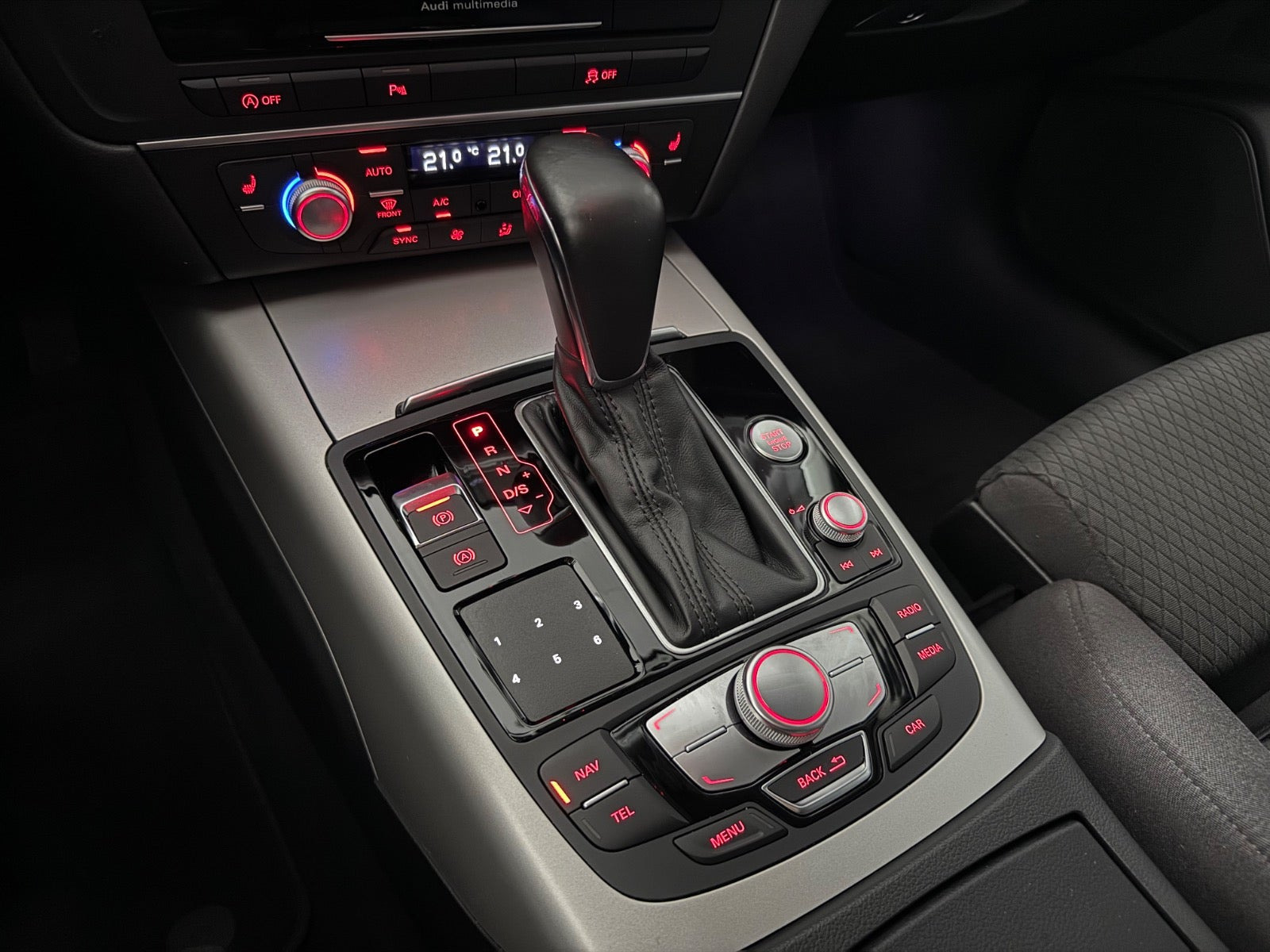 Sort Audi A6 fra 2015