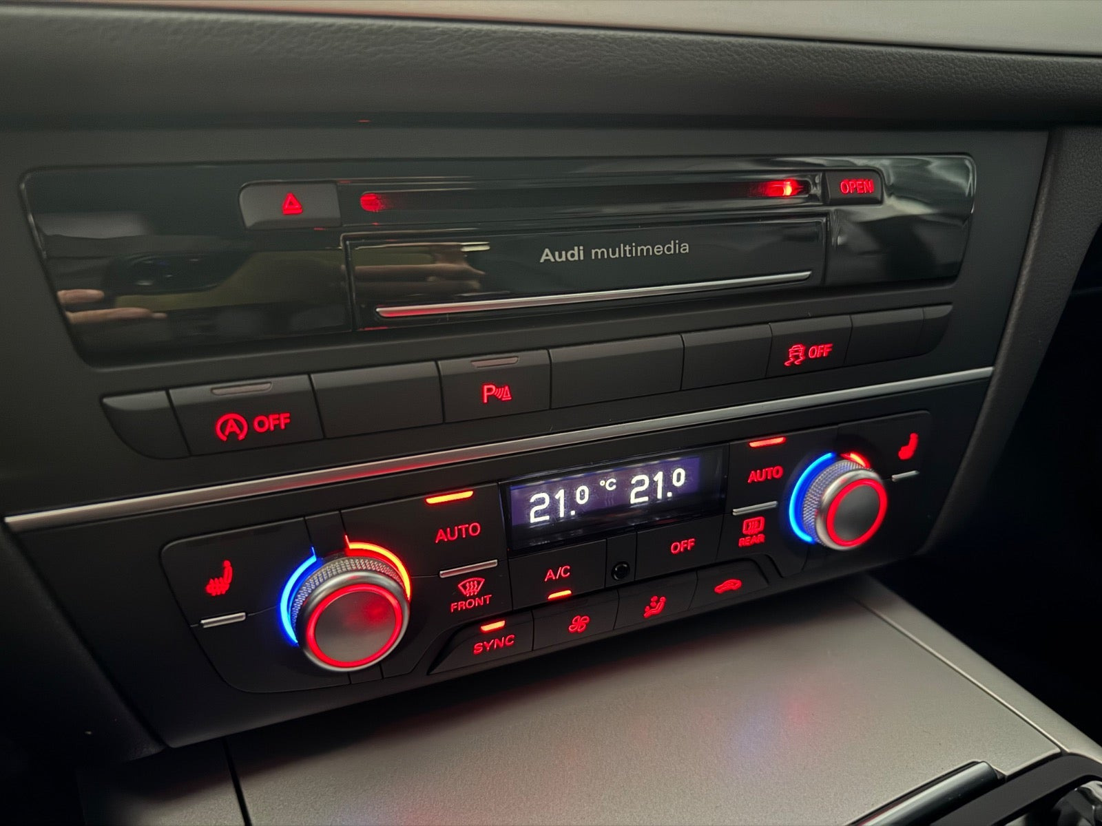 Sort Audi A6 fra 2015