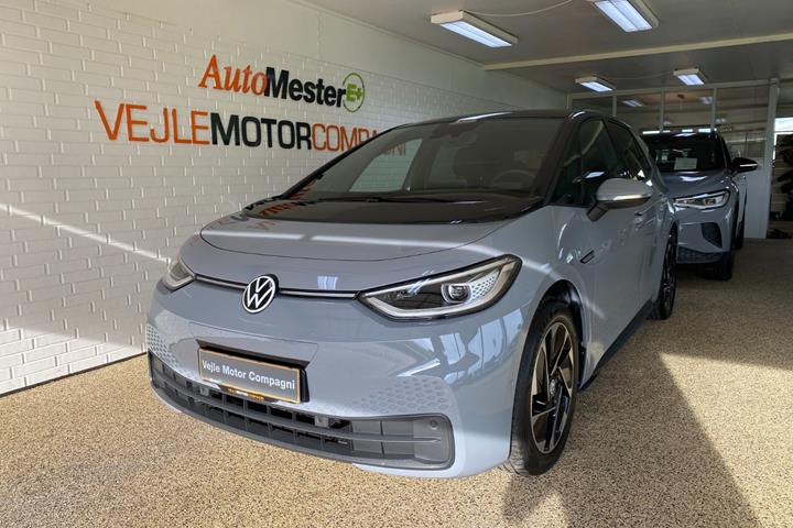 Grå VW ID.3 fra 2023