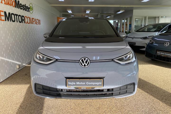 Grå VW ID.3 fra 2023
