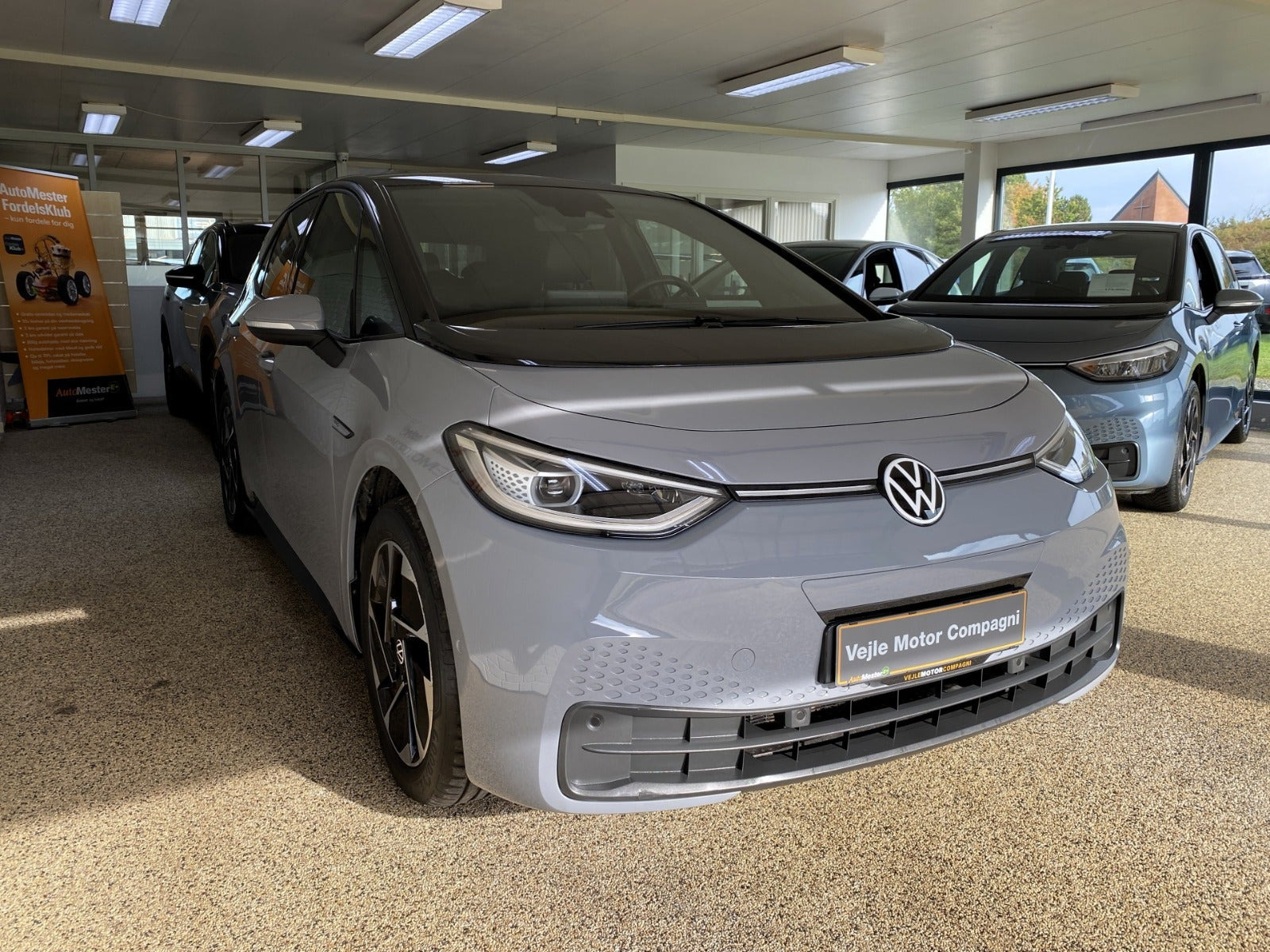 Grå VW ID.3 fra 2023