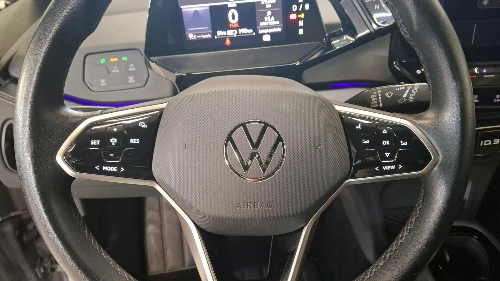 Grå VW ID.3 fra 2023
