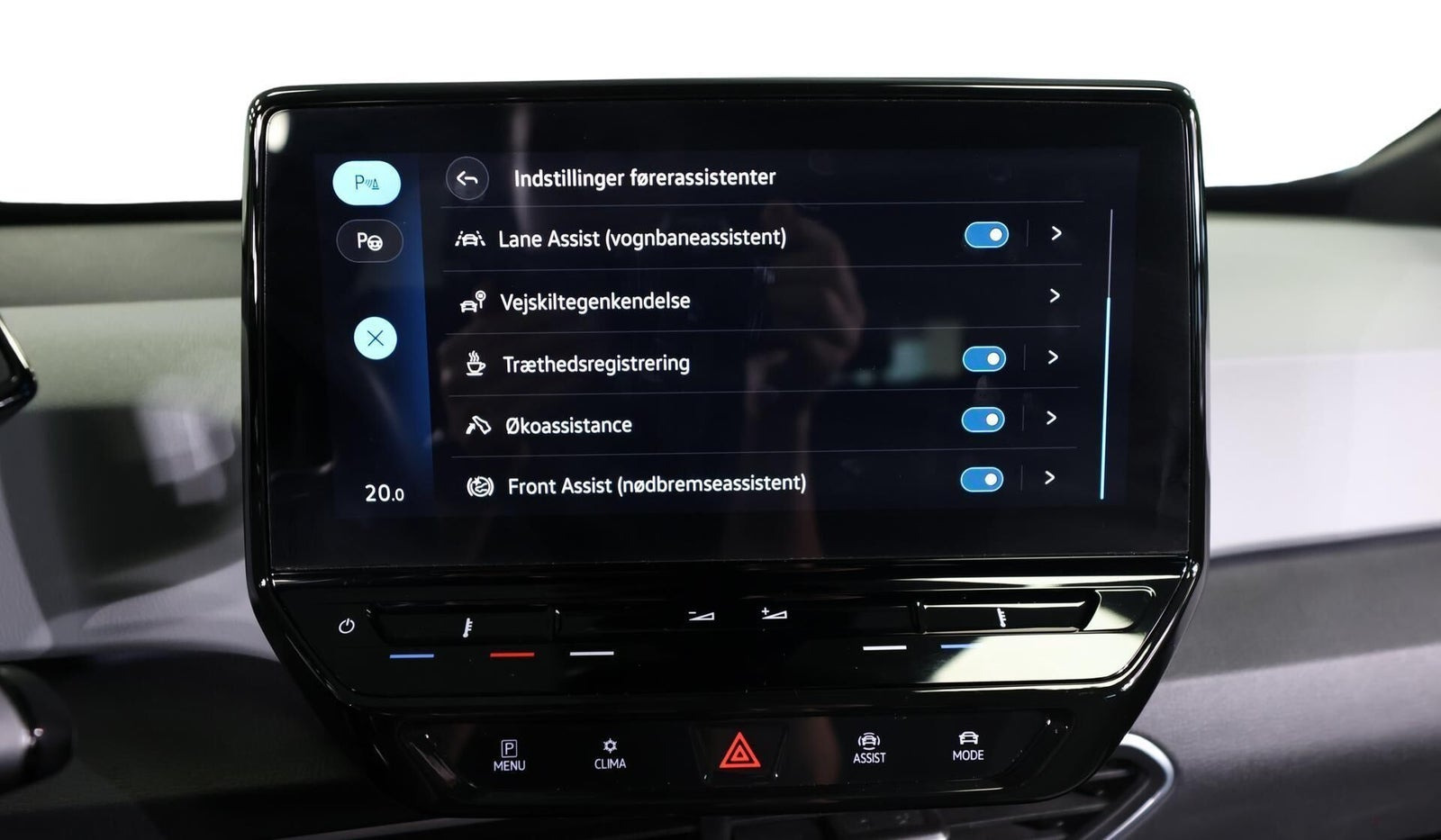 Grå VW ID.3 fra 2022