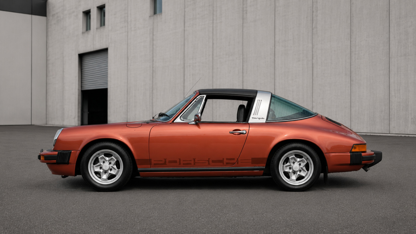 Kobber Porsche 911 fra 1974