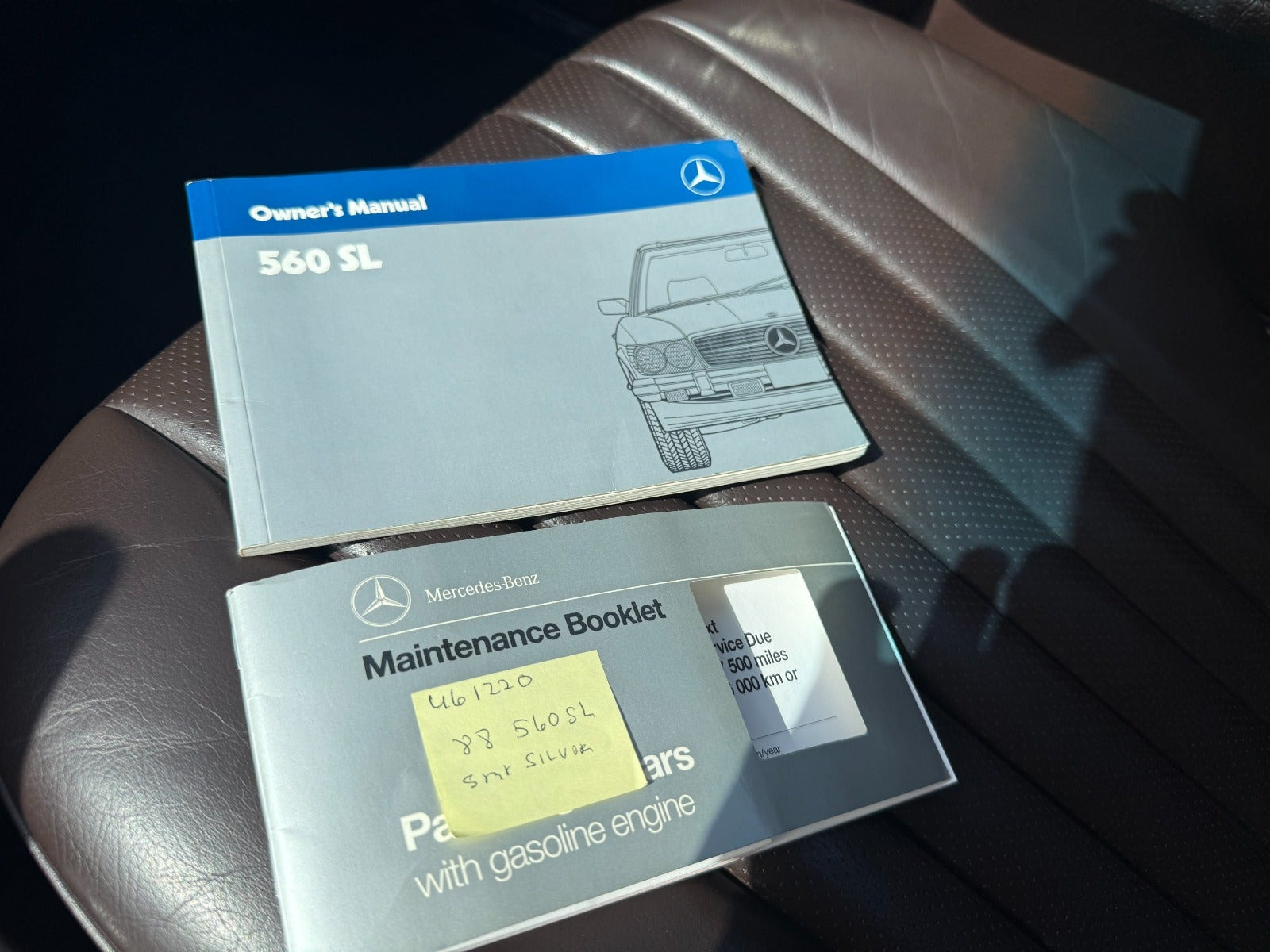 undefined Mercedes 560 SL fra 1987