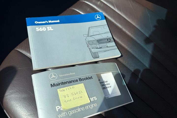 undefined Mercedes 560 SL fra 1987