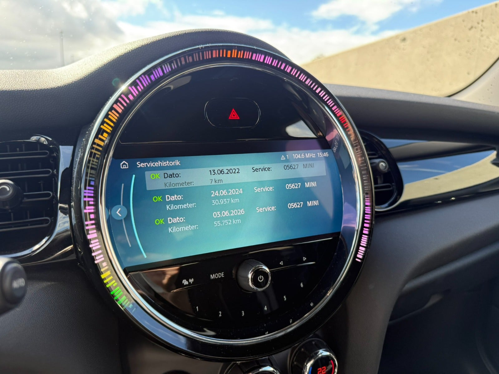 Grå Mini Cooper SE fra 2022