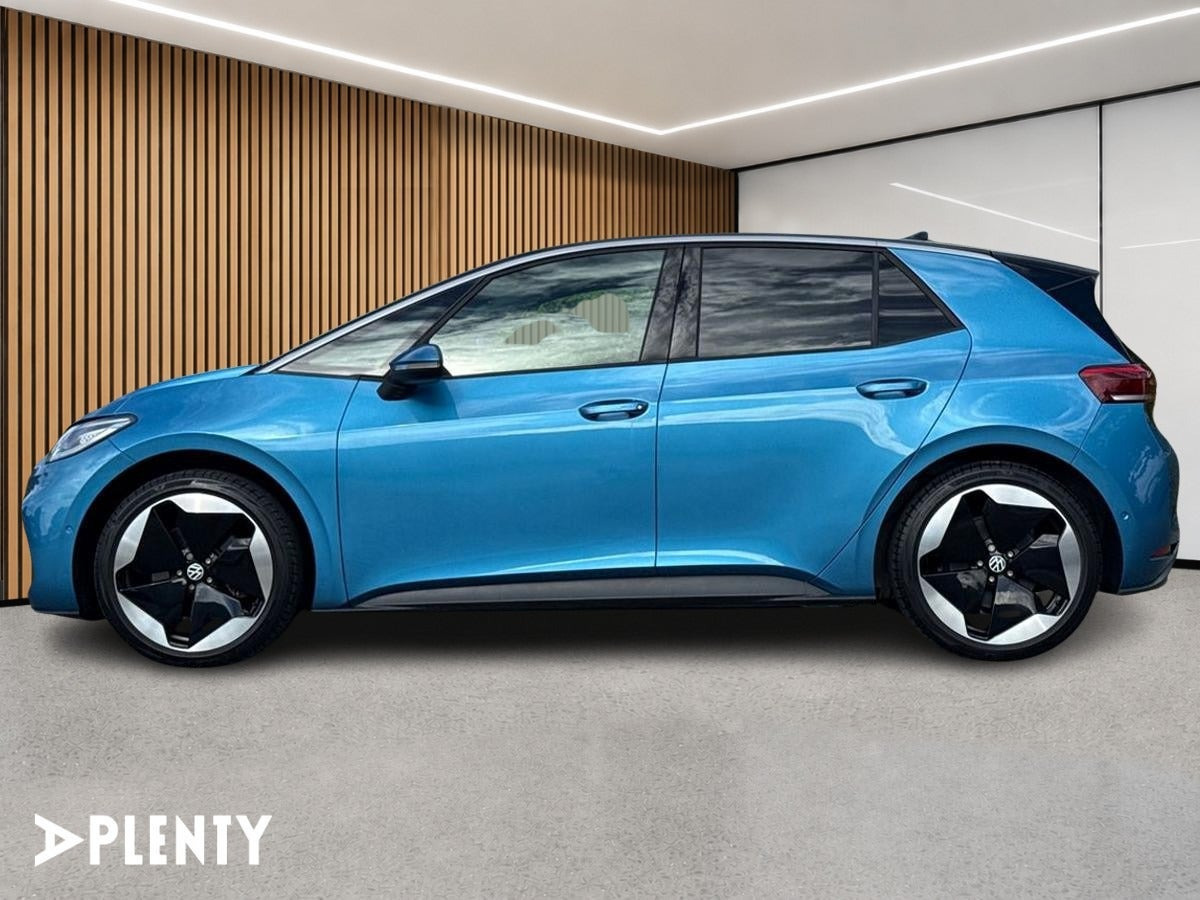 Blå VW ID.3 fra 2025