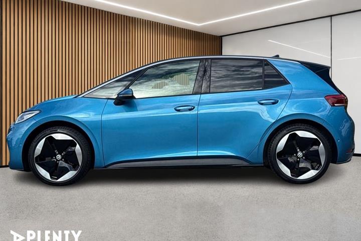 Blå VW ID.3 fra 2025