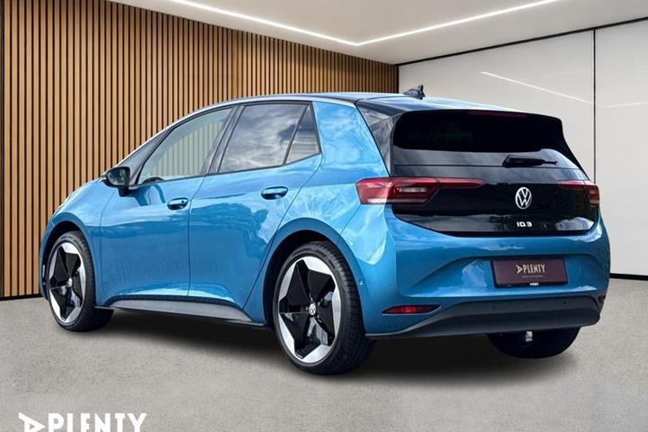 Blå VW ID.3 fra 2025