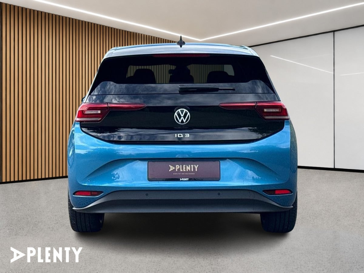 Blå VW ID.3 fra 2025