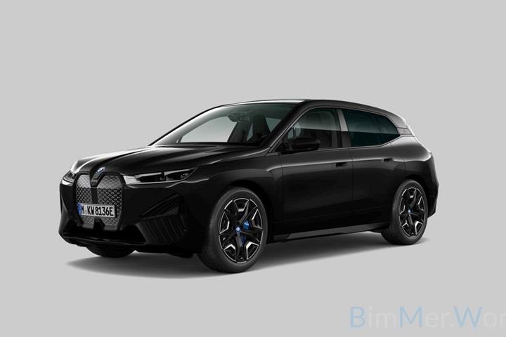 Sort BMW iX fra 2023
