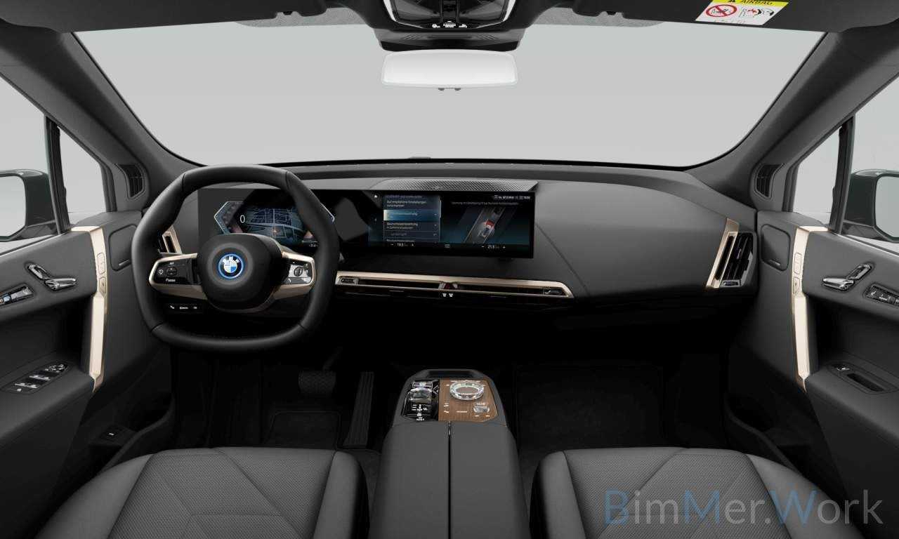 Sort BMW iX fra 2023