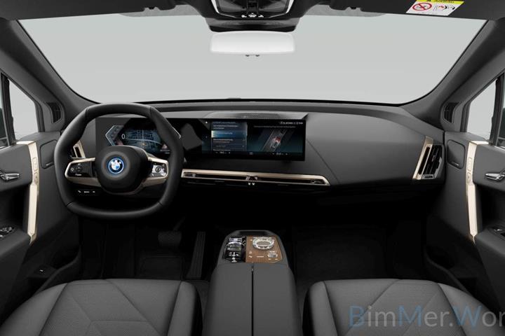 Sort BMW iX fra 2023