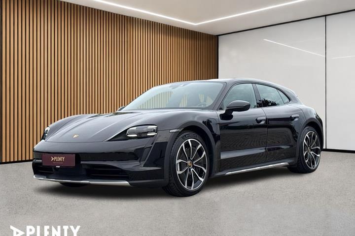 Sort Porsche Taycan 4 fra 2022