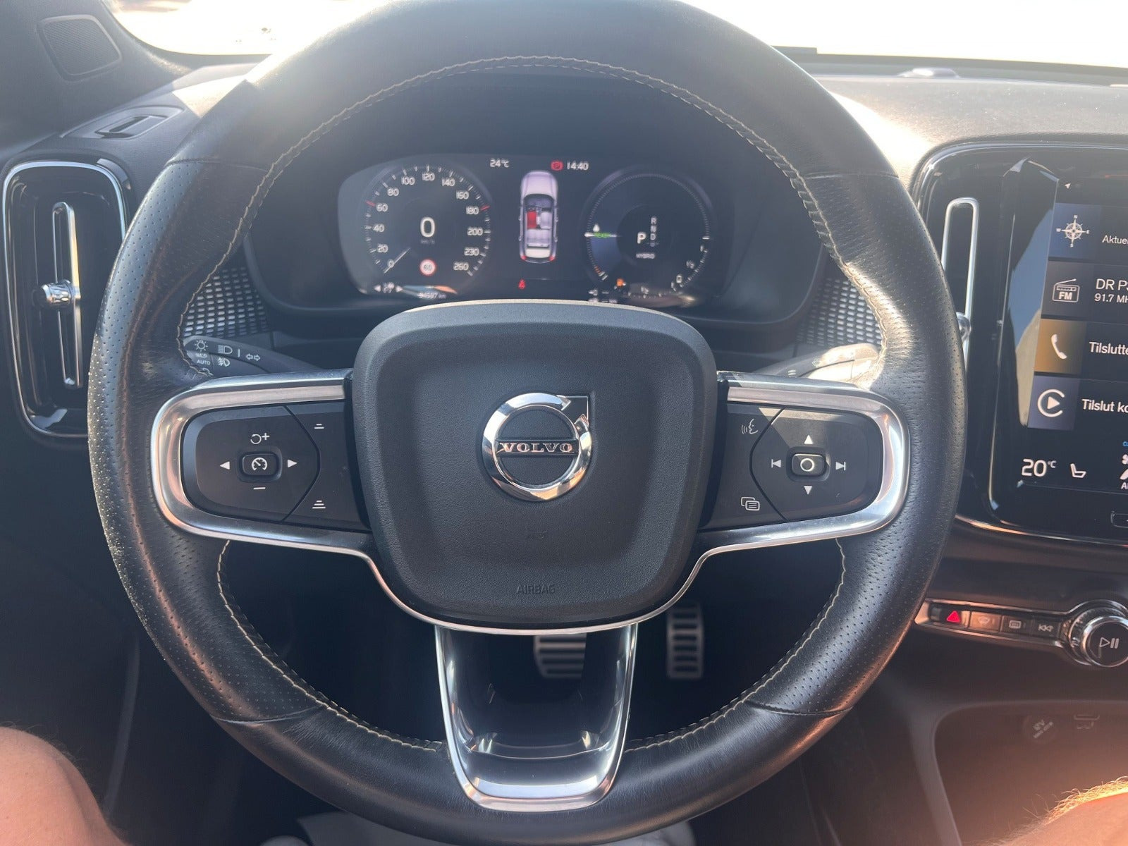 Sort Volvo XC40 fra 2021
