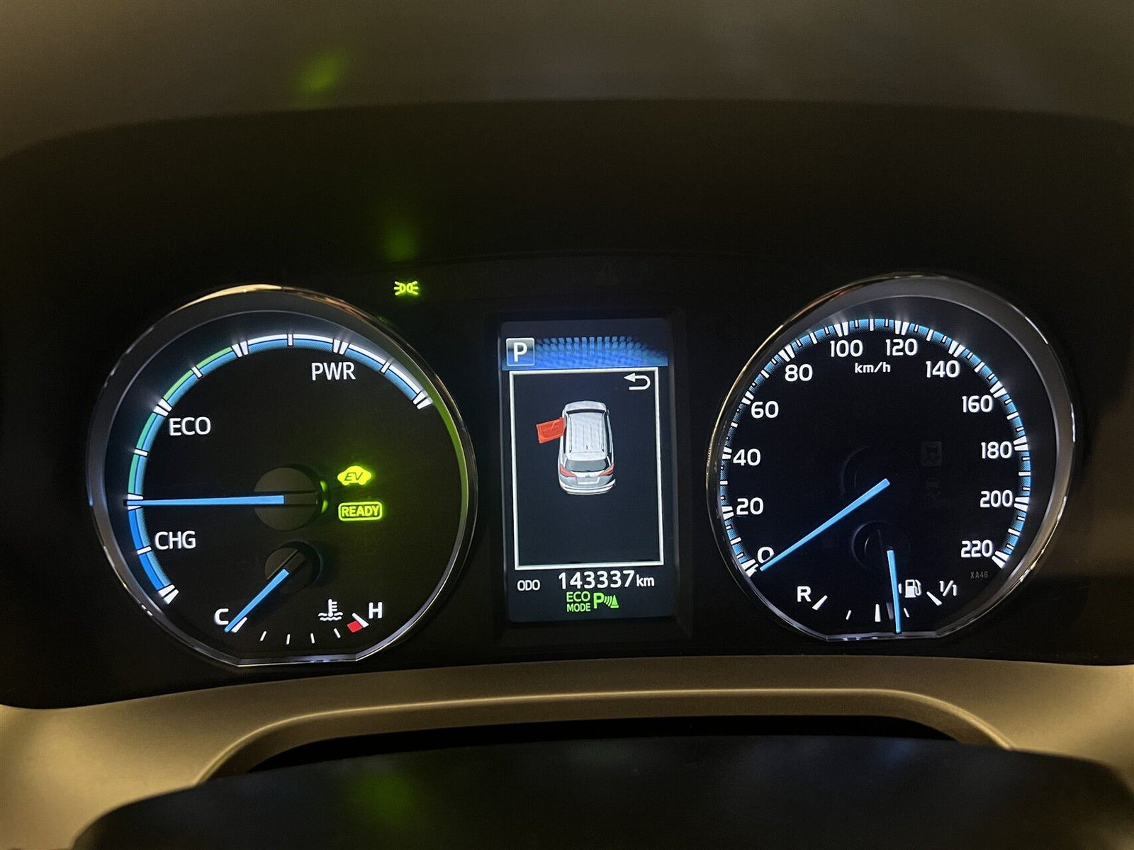 Sort Toyota RAV4 fra 2018