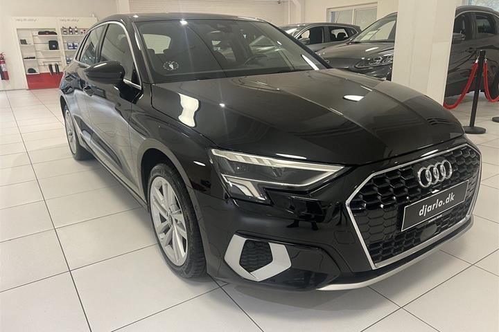 Sort Audi A3 fra 2021