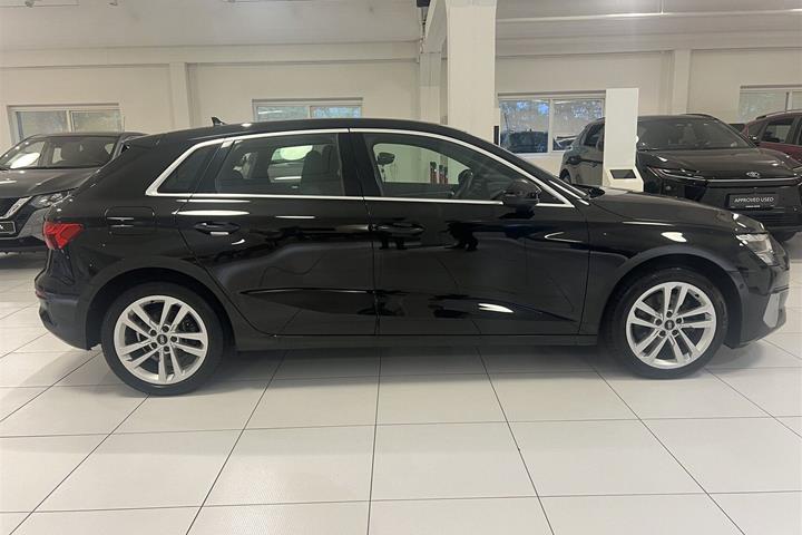 Sort Audi A3 fra 2021