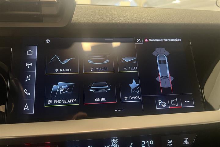 Sort Audi A3 fra 2021