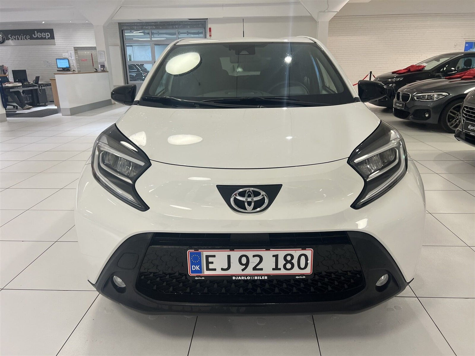 Hvid Toyota Aygo X fra 2025