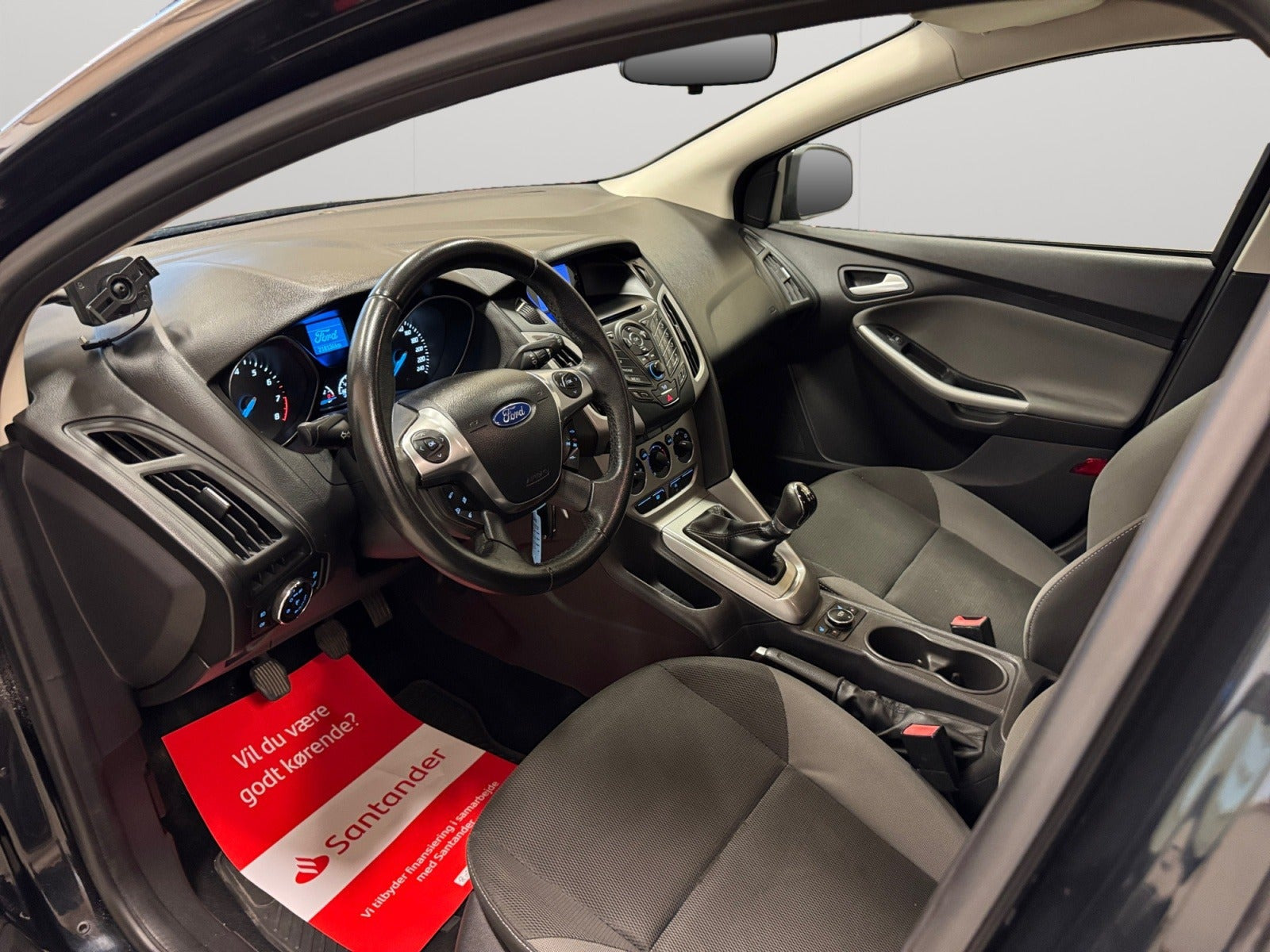 Sort Ford Focus fra 2012