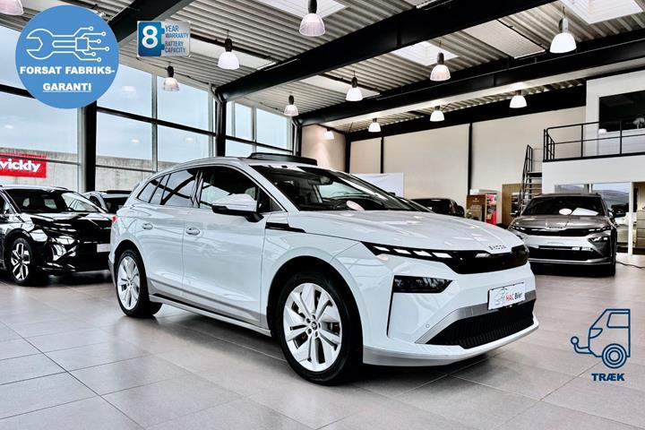 Hvid Skoda Enyaq fra 2026
