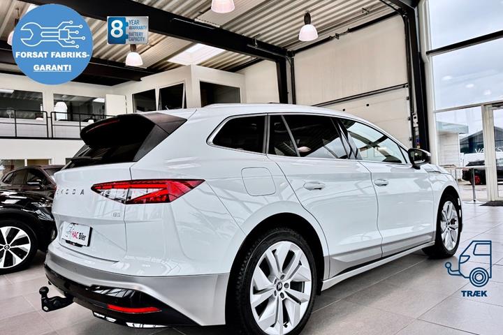 Hvid Skoda Enyaq fra 2026