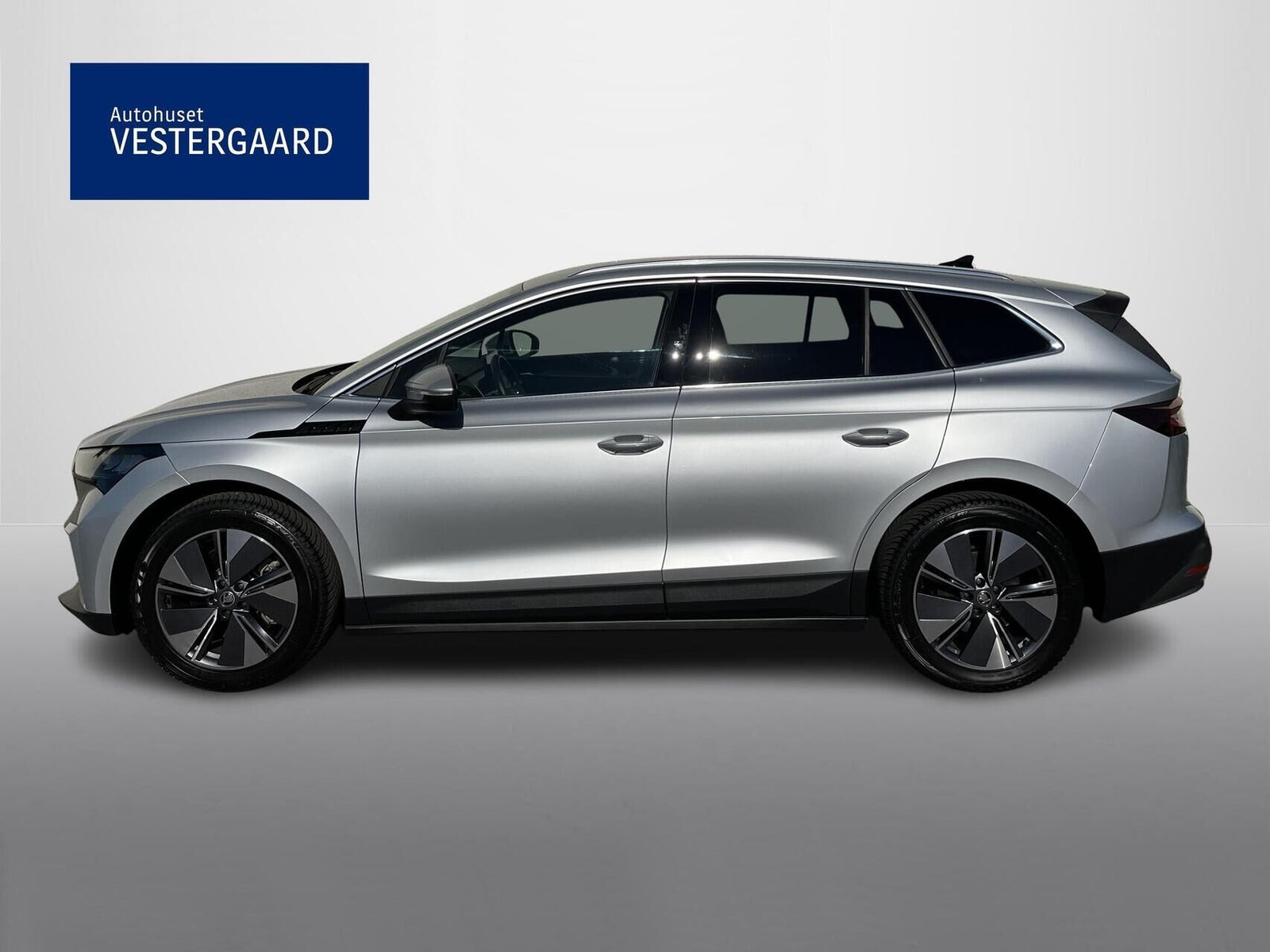 Sølv Skoda Enyaq fra 2025