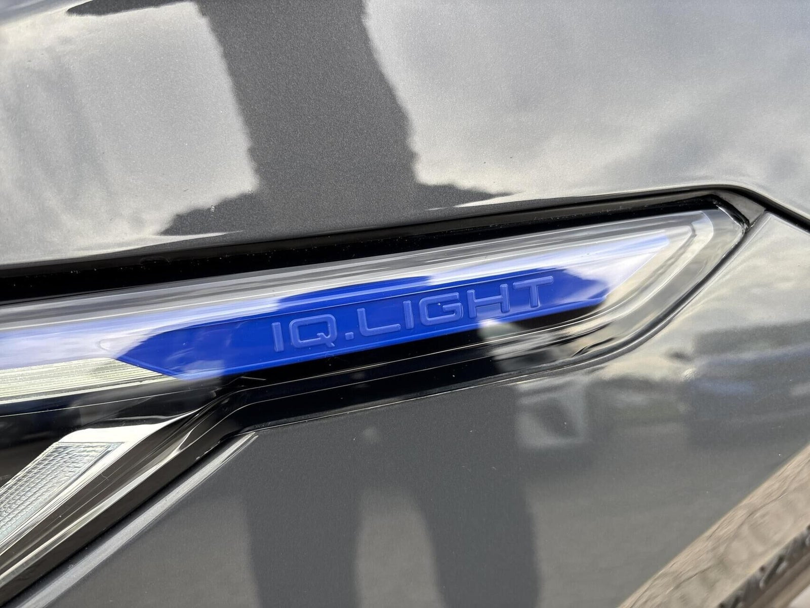 Grå VW Golf VIII fra 2022