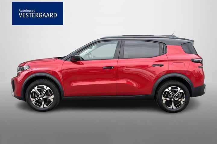 Rød Citroën e-C3 Aircross fra 2025