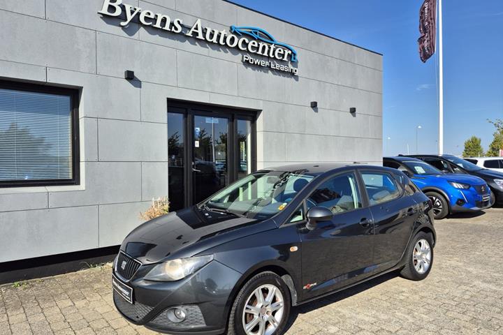 Grå Seat Ibiza fra 2011