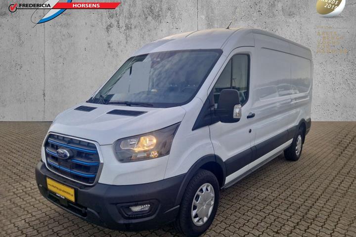 Hvid Ford E-Transit 350 L3 Van fra 2024