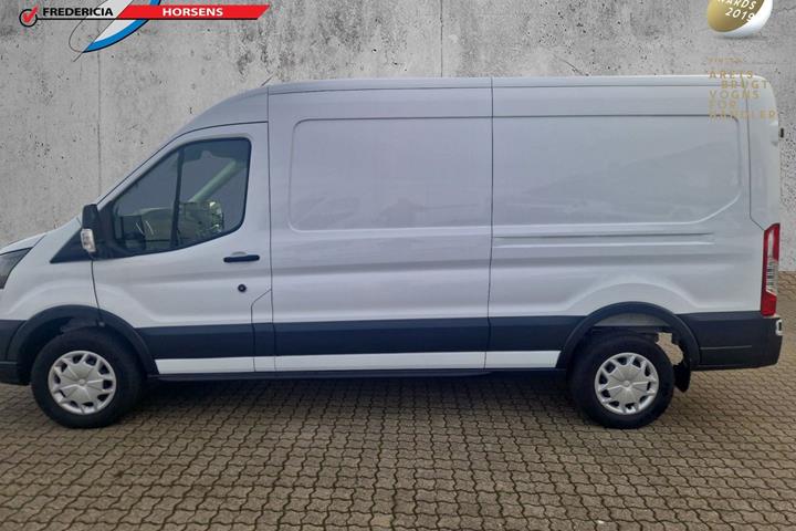Hvid Ford E-Transit 350 L3 Van fra 2024