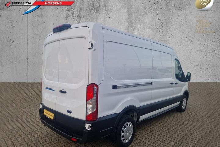 Hvid Ford E-Transit 350 L3 Van fra 2024