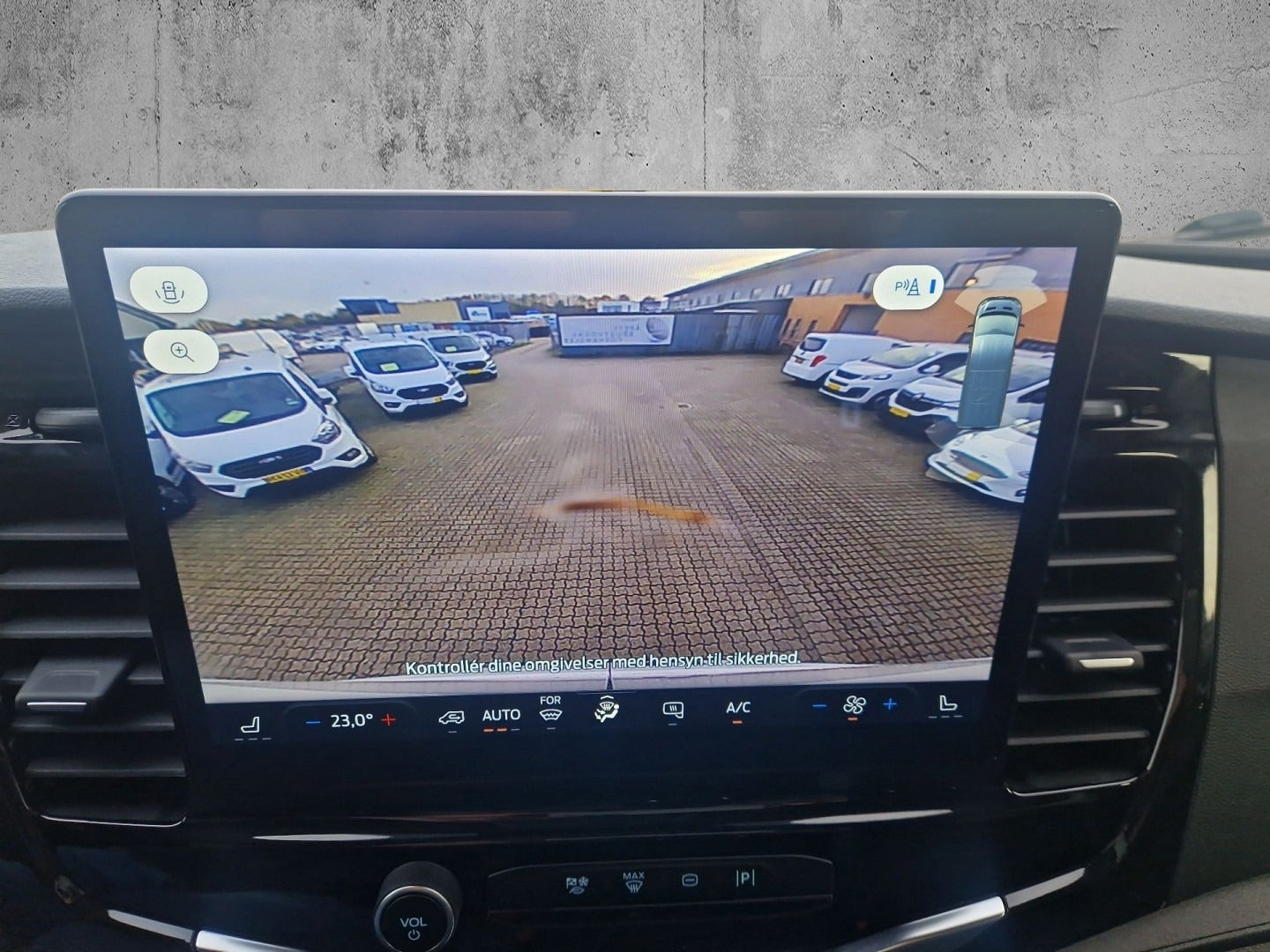 Hvid Ford E-Transit 350 L3 Van fra 2024