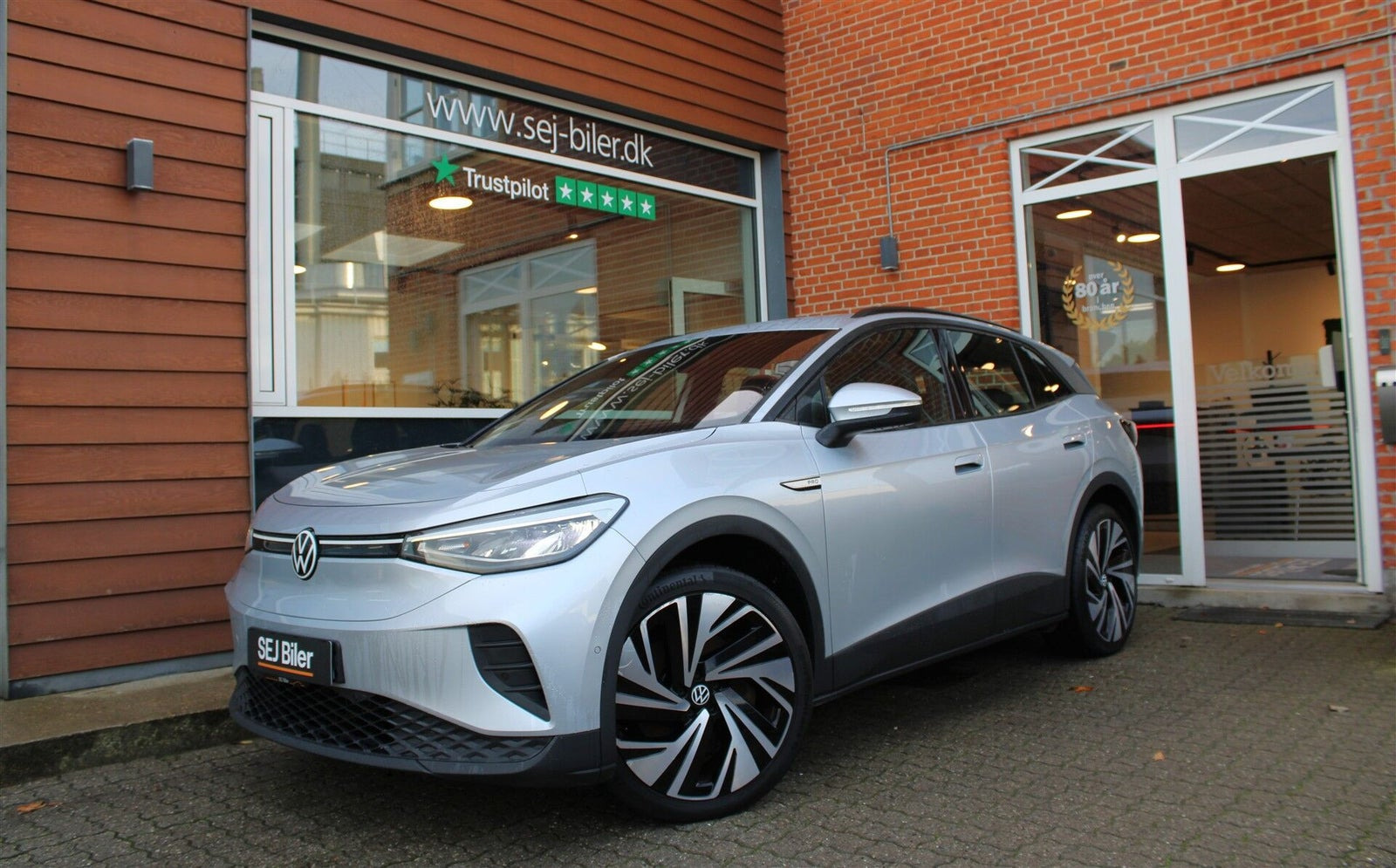 Sølv VW ID.4 fra 2023