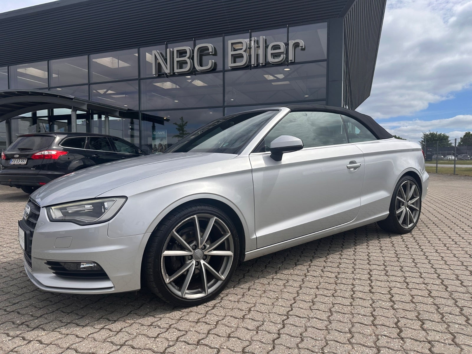 Sølv Audi A3 fra 2014