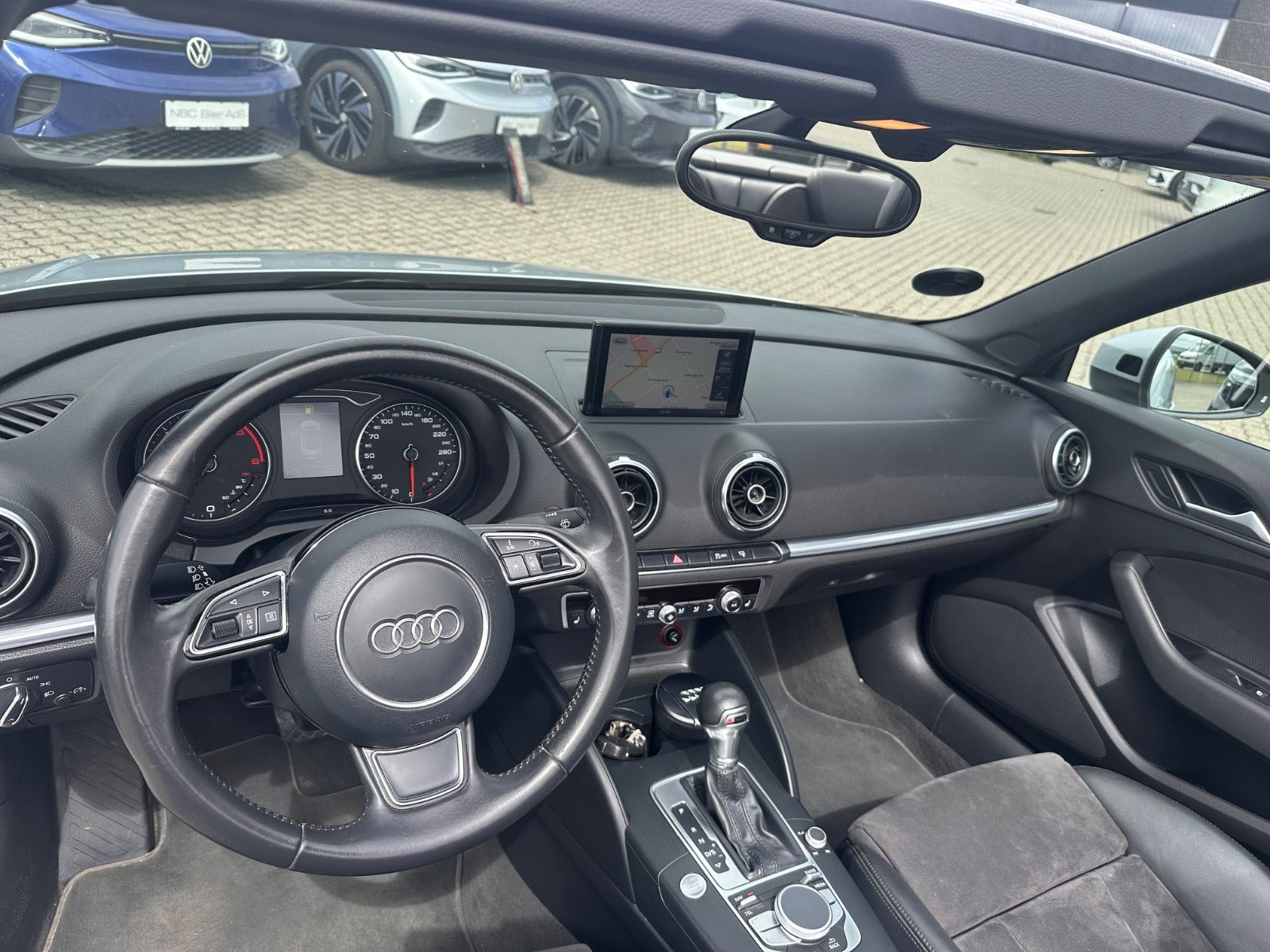 Sølv Audi A3 fra 2014